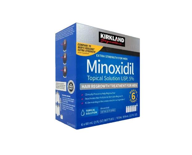 MINOXIDIL KIRKLAND 6 FRASCOS